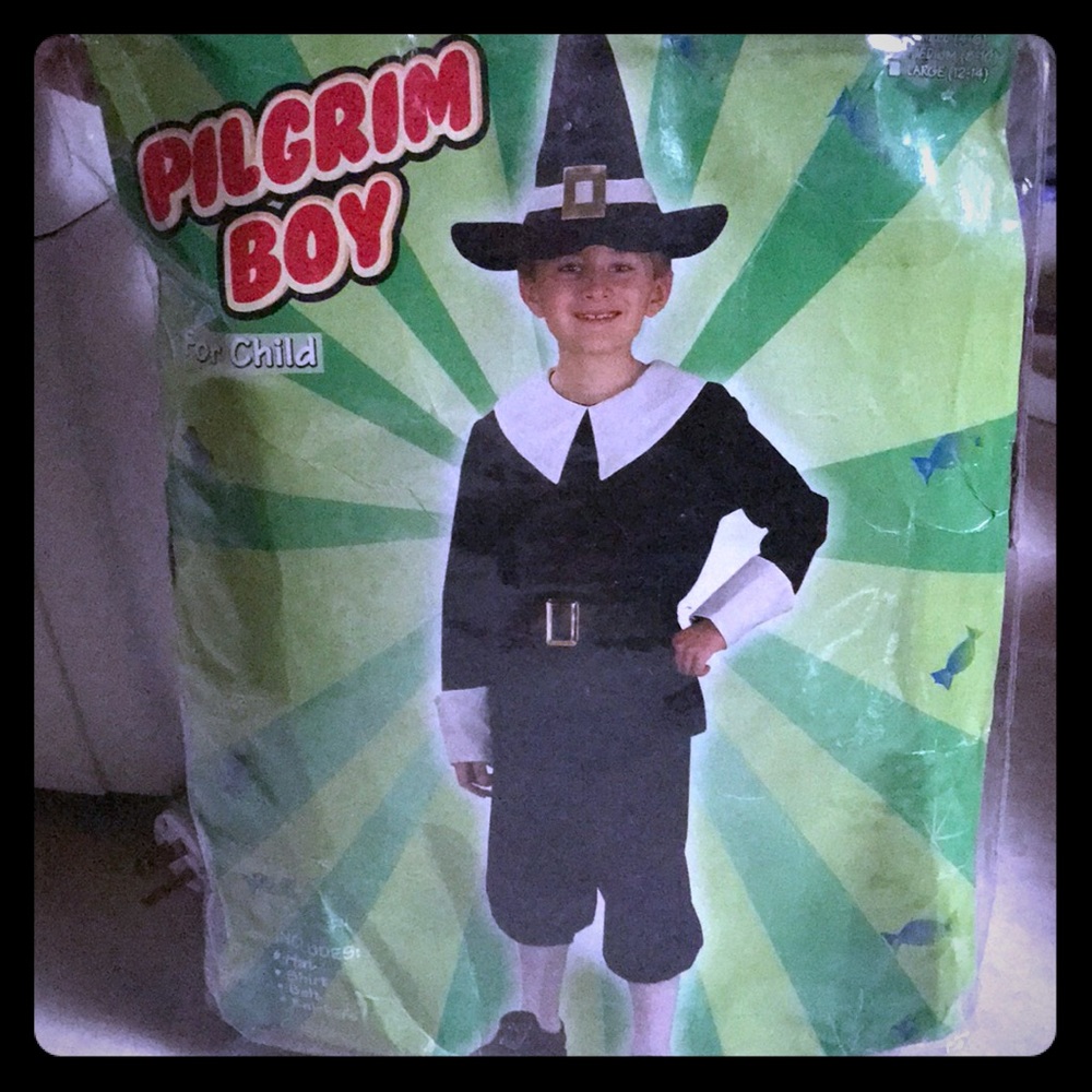 Pilgrim boy costume